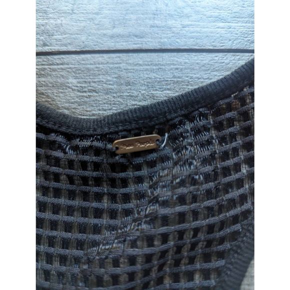 FREE PEOPLE Heavy Metal Lover Tank Mesh Racerback - Picture 4 of 6